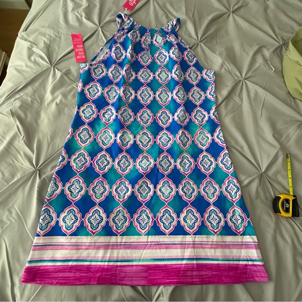 Aryeh sleeveless halter dress UPF50 - Picture 2 of 9